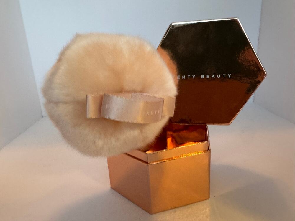 Fenty Beauty Fairy Bomb Glitz Glittering Pom Pom Rose On Ice Body Shimmer New